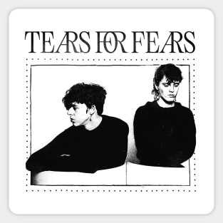 • •  Tears For Fears • • Retro Design Sticker